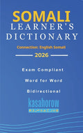 Somali Learner's Dictionary: Somali-English, English-Somali - Ingram
