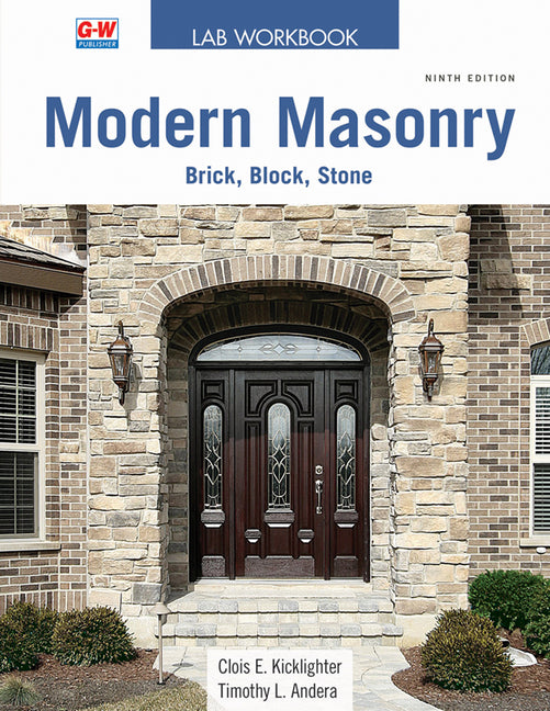Modern Masonry: Brick, Block, Stone (Ninth Edition, Revised, Lab Workbook) - Ingram