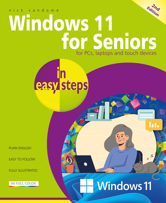 Windows 11 for Seniors in Easy Steps: Updated 2025 - Ingram