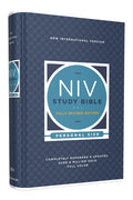 NIV Study Bible, Fully Revised Edition, Personal Size, Hardcover, Red Letter, Comfort Print - Ingram