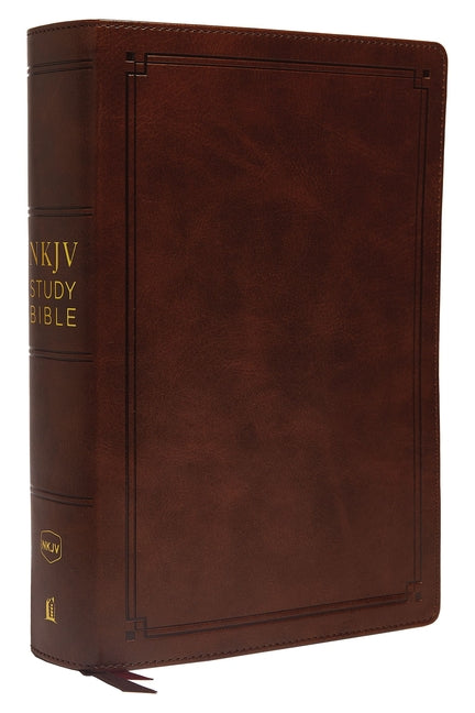 NKJV Study Bible, Leathersoft, Brown, Comfort Print: The Complete Resource for Studying God's Word - Ingram