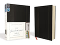 NIV, Journal the Word Bible, Hardcover, Black, Red Letter Edition, Comfort Print: Reflect, Take Notes, or Create Art Next to Your Favorite Verses - Ingram