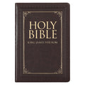 KJV Large Print Thumb Index Edition: Brown - Ingram