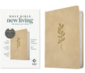 NLT Premium Value Compact Bible, Filament Enabled (Leatherlike, Ivory Vine) - Ingram