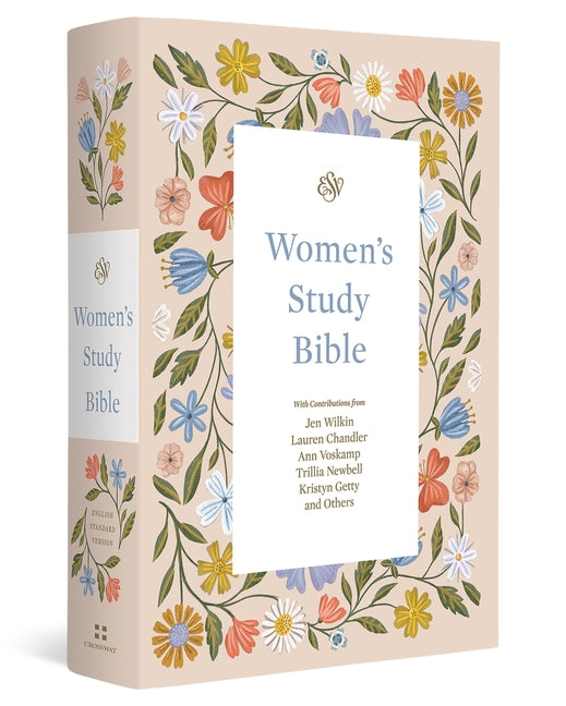 ESV Women's Study Bible (Hardcover, Blush Wildflower Design)