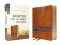 Rooted: The NIV Bible for Men, Leathersoft, Brown, Comfort Print: Shaping Men for Faithful Living in Today's World - Ingram