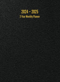 2024 - 2025 2-Year Monthly Planner: 24-Month Calendar (Black) - Large - Ingram