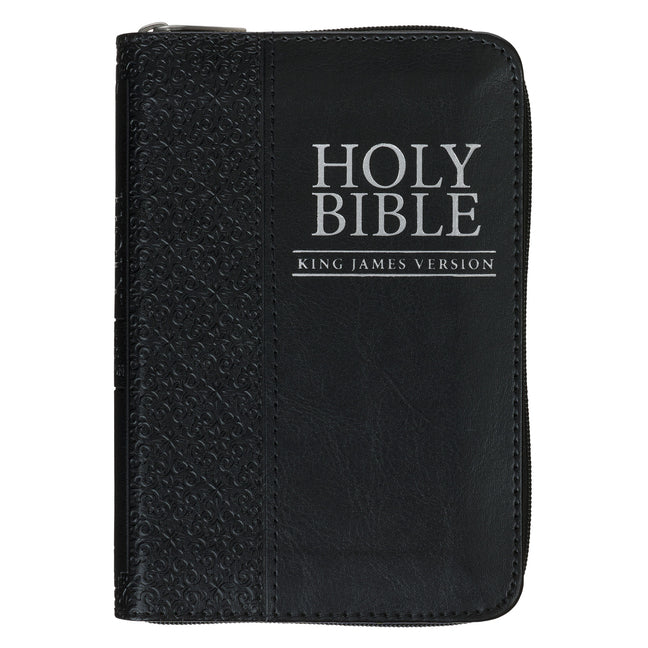 KJV Mini Pocket Edition: Zippered Black - Ingram
