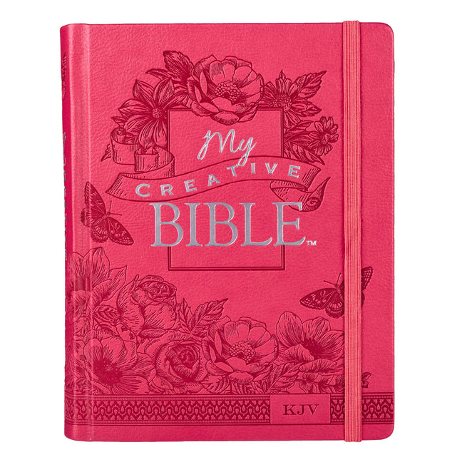 KJV My Creative Bible (Faux Leather Hardcover, Pink) - Ingram