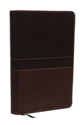 NKJV, Deluxe Gift Bible, Imitation Leather, Tan, Red Letter Edition - Ingram
