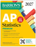 AP Statistics Premium, 2027: 9 Practice Tests + Comprehensive Review + Online Practice - Ingram