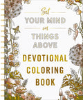 Set Your Mind on Things Above: Devotional Adult Coloring Book (75 Daily Devotions and Coloring Pages to Steady Your Soul) - The Perfect Gift for Chris - Ingram