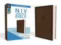 NIV, Value Thinline Bible, Imitation Leather, Brown (Special) - Ingram