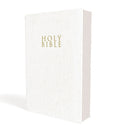 Niv, Gift and Award Bible, Leather-Look, White, Red Letter Edition, Comfort Print - Ingram