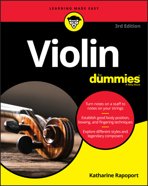 Violin for Dummies: Book + Online Video and Audio Instruction - Ingram