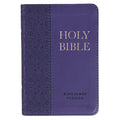 KJV Bible Mini Pocket Faux Leather, Purple) - Ingram