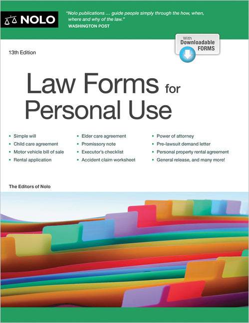 Law Forms for Personal Use - Ingram