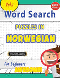 Word Search Puzzles in Norwegian for Beginners - Awesome! Vol.1 - Delta Classics - Ingram