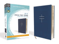 Niv, Bible for Teens, Thinline Edition, Leathersoft, Blue, Red Letter Edition, Comfort Print - Ingram