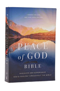 Peace of God Bible: Discover and Experience God's Shalom Throughout the Bible (Nkjv, Softcover, Red Letter, Comfort Print) - Ingram