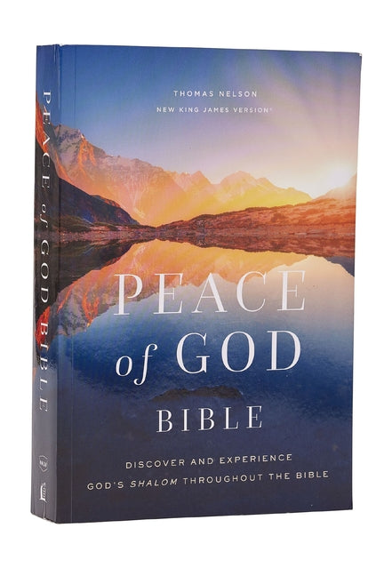 Peace of God Bible: Discover and Experience God's Shalom Throughout the Bible (Nkjv, Softcover, Red Letter, Comfort Print) - Ingram