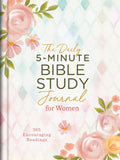 The Daily 5-Minute Bible Study Journal for Women: 365 Encouraging Readings