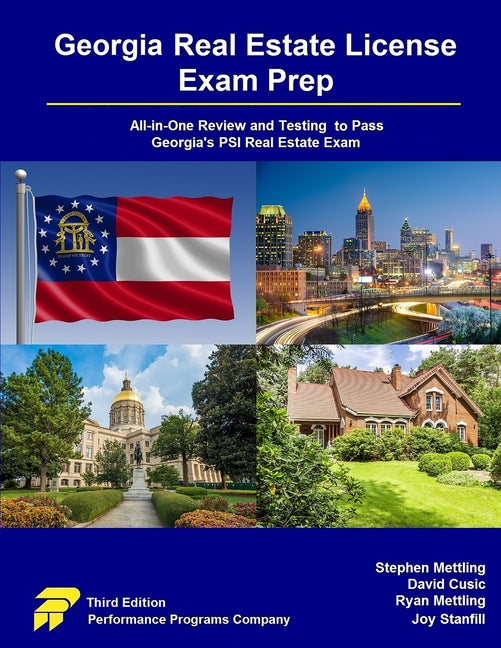 Georgia Real Estate License Exam Prep: All-in-One Review and Testing to Pass Georgia's PSI Real Estate Exam - Ingram
