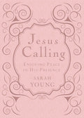 Jesus Calling, Pink Leathersoft, with Scripture References: Enjoying Peace in His Presence (a 365-Day Devotional) - Ingram