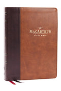 Lsb, MacArthur Study Bible, Brown Leathersoft, Comfort Print: Unleashing God's Truth One Verse at a Time (Holy Bible, Legacy Standard Bible) - Ingram