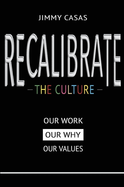 Recalibrate the Culture: Our Why...Our Work...Our Values: Our - Ingram