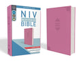 NIV, Value Thinline Bible, Large Print, Imitation Leather, Pink (Special) - Ingram
