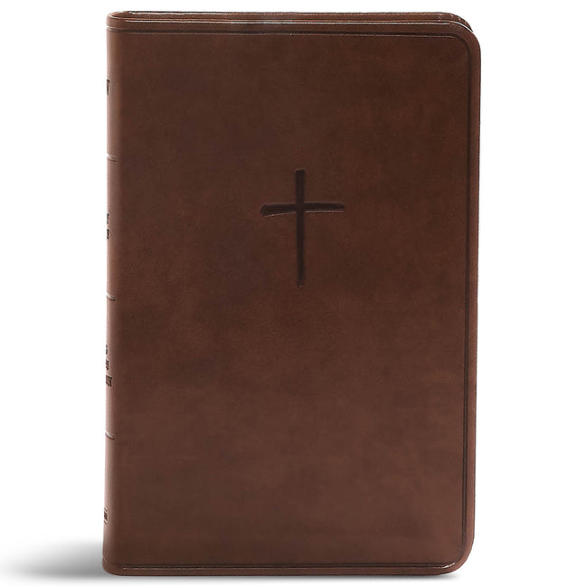 KJV Compact Bible, Value Edition, Brown Leathertouch - Ingram