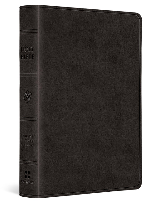 ESV Large Print Value Compact Bible, Red Letter (Trutone, Black) - Ingram