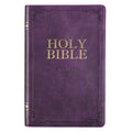 KJV Bible Deluxe Gift (Faux Leather, Purple) - Ingram