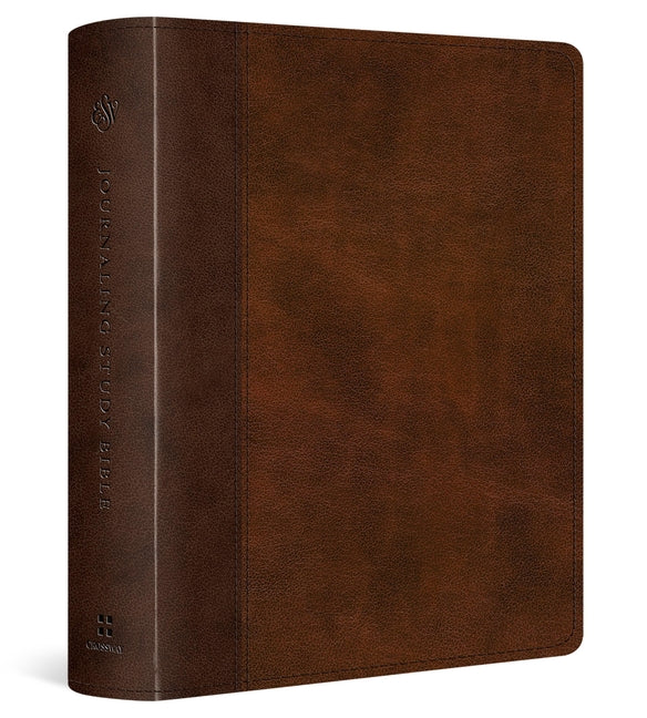 ESV Journaling Study Bible (Trutone, Brown/Chestnut, Timeless Design) - Ingram