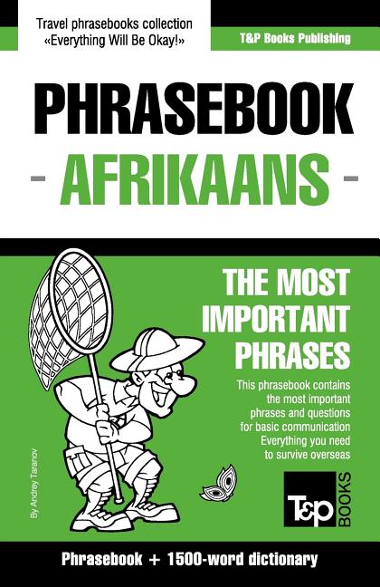 English-Afrikaans phrasebook and 1500-word dictionary - Ingram