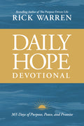 Daily Hope Devotional: 365 Days of Purpose, Peace, and Promise - Ingram