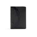 KJV Large Print Compact Reference Bible, Charcoal Leathertouch - Ingram