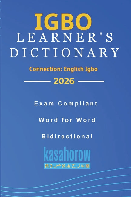 Igbo Learner's Dictionary: Igbo-English and English-Igbo - Ingram