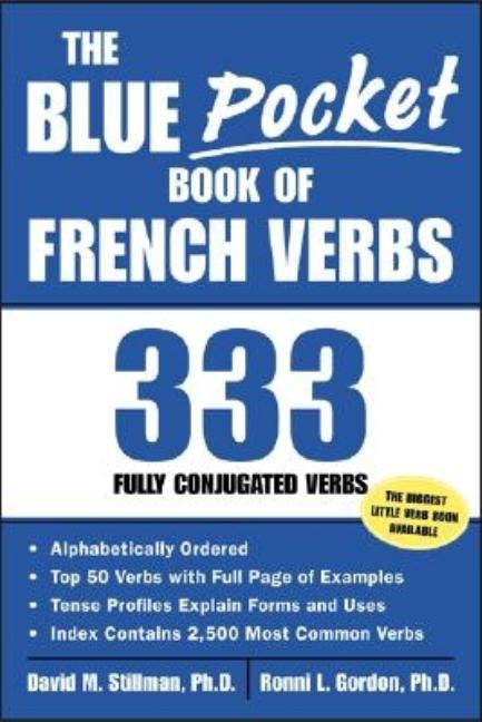 The Blue Pocket Book of French Verbs: 333 Fully Conjugated Verbs - Ingram